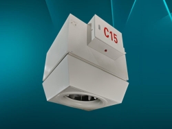 共和大型空间热水暖风机